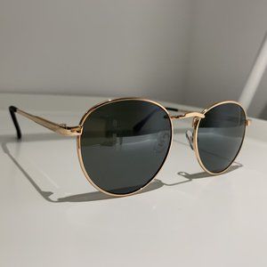 Classic Round Metal Small Sunglasses